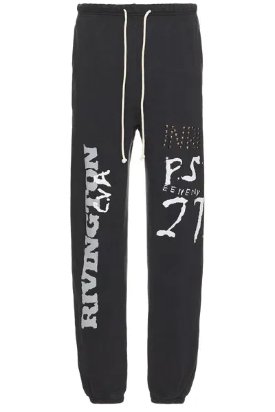 Rrr123 Inri Sweats In Mechanic Black