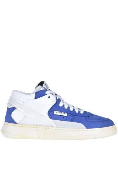 Run Of Cellini W Suede Sneakers In Blue