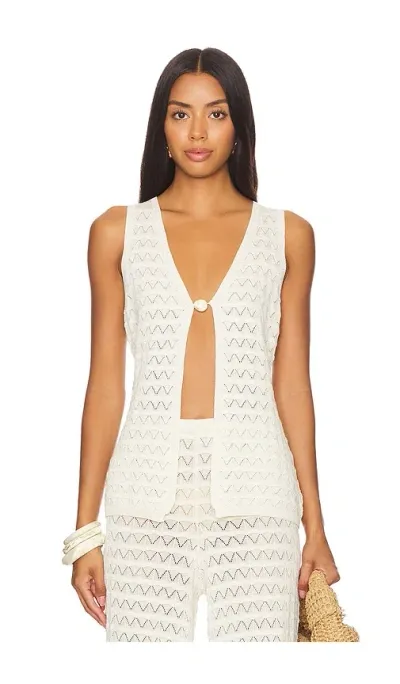 Runaway The Label Loui Top In Ivory