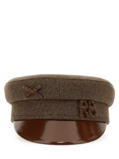 Ruslan Baginskiy Baker Boy Hat In Brown