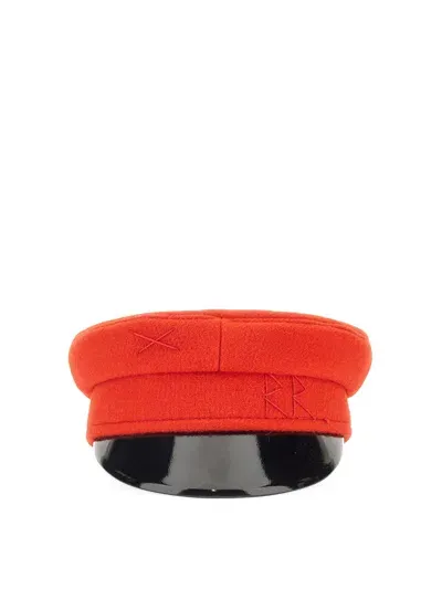 Ruslan Baginskiy Baker Boy Hat In Red