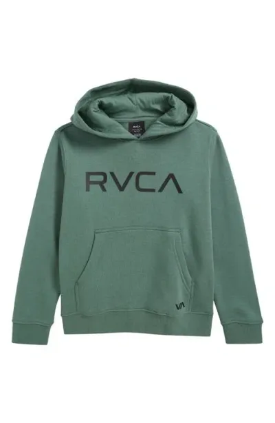 Rvca Kids' Big  Hoodie In Jade