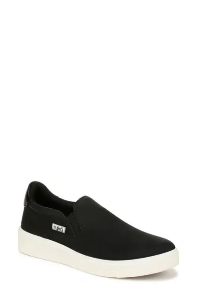 Ryka Rykä Viv Low Top Slip On Sneaker In Black