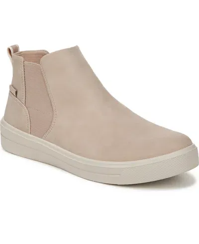 Ryka Women's Viv-boot Water-resistant Sneaker Booties In Warm Taupe Faux Leather