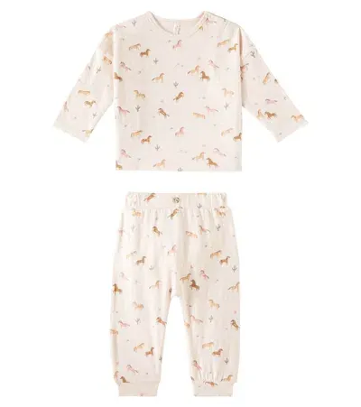 Rylee + Cru Baby Set Aus Top Und Hose In Pink