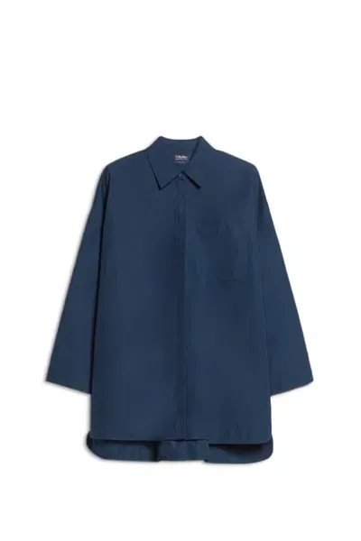 's Max Mara Cobalto Shirt In Blu Notte