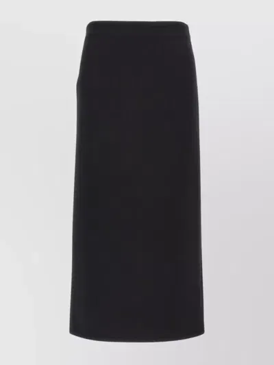 's Max Mara "flow" High-waisted Skirt Back Slit In 006