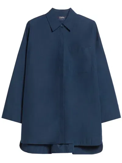 's Max Mara Cobalt Clothing In Blue