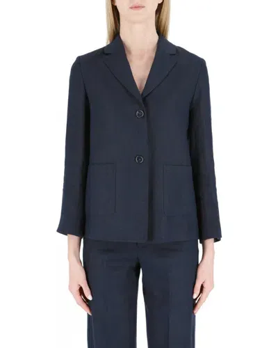 's Max Mara Single In Navy