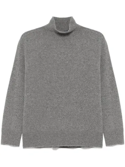 's Max Mara Grey Quercia Turtleneck Sweater