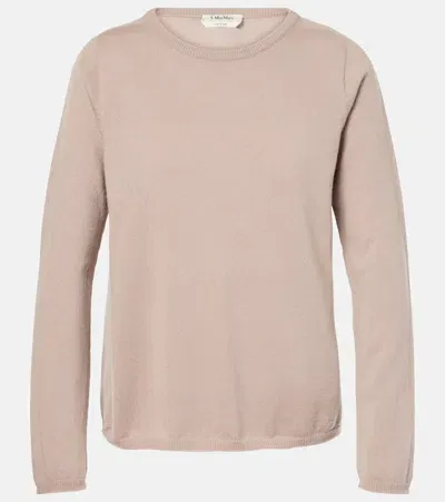 's Max Mara Miss Cashmere Sweater In Pink