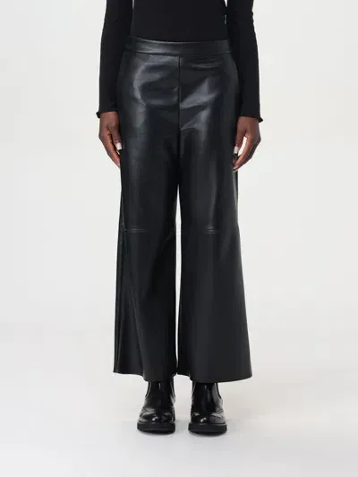 's Max Mara Luciana Faux Leather Trousers In Black