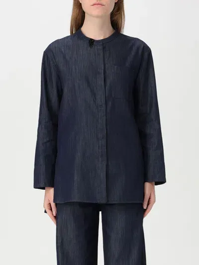 's Max Mara Shirt  Woman Color Blue In 蓝色