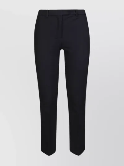 's Max Mara Gatti Cropped Wide Poplin Pants In Black