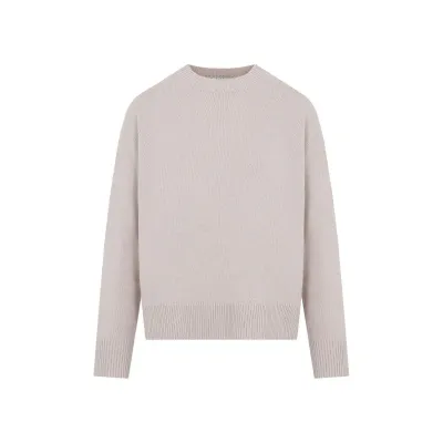 's Max Mara Crewneck Knitted Jumper In Beige