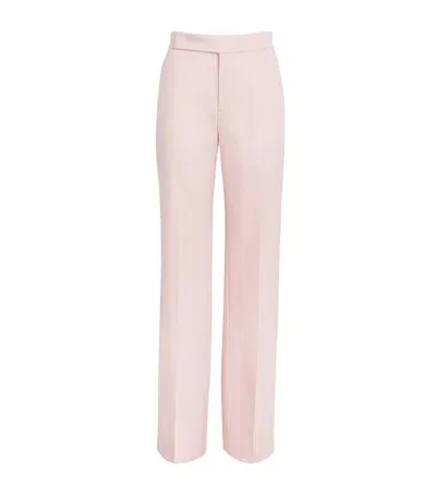 Sa Su Phi Virgin Wool Trousers In Pink