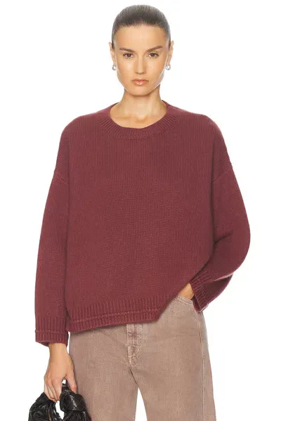 Sablyn Alston Boyfriend Crewneck Sweater In Cimarron