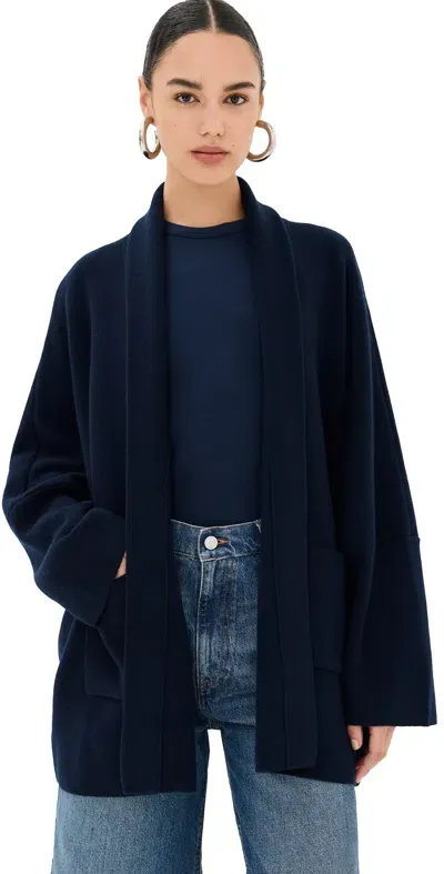 Sablyn Kaden Oversized Cardigan Midnight Navy