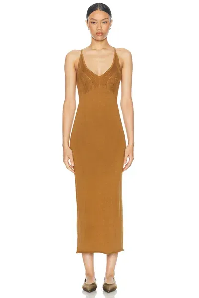 Sablyn Marella Dress In Matte Gold