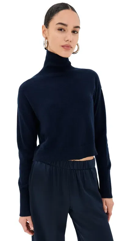 Sablyn Sable Turtleneck Sweater Midnight Navy