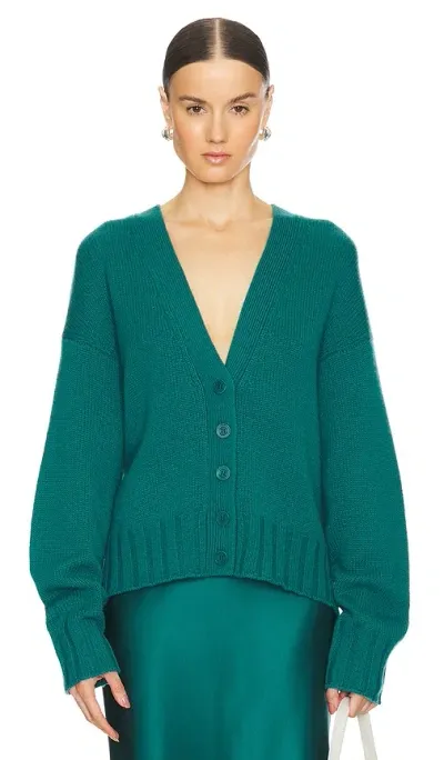 Sablyn Tisch Relaxed Cardigan In Teal