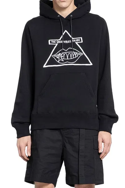 Sacai Hooded In Black