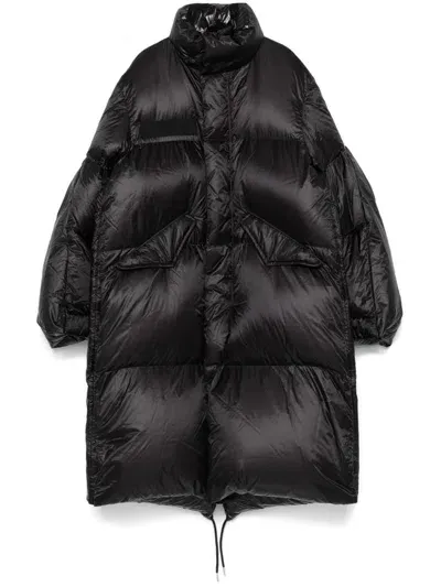 Sacai Padded Coat In Black