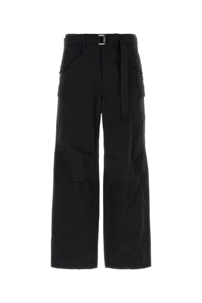 Sacai Cargo Pant In Black