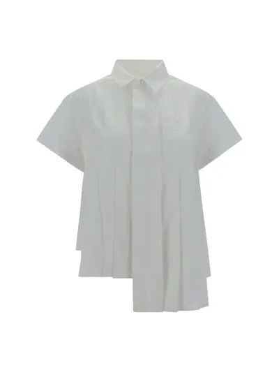 Sacai Shirt In Off White