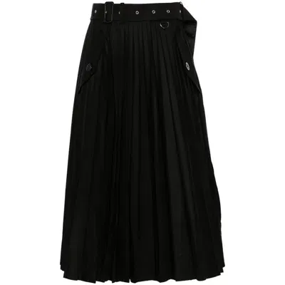 Sacai Skirts In Black