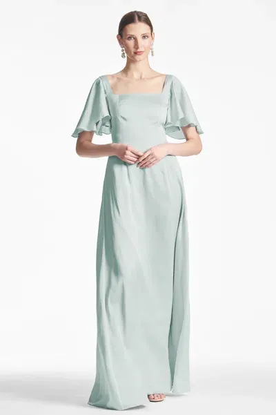 Sachin & Babi Aurora Gown In Jade