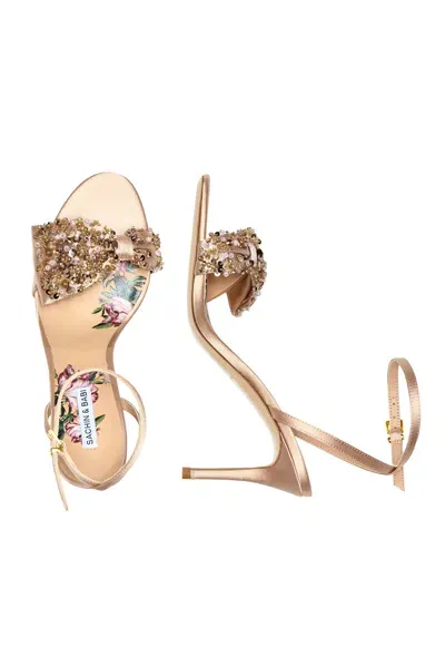 Sachin & Babi Chelsea Embellished Obi-bow Open Toe