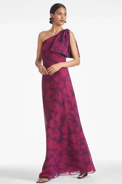 Sachin & Babi Chelsea Gown In Purple