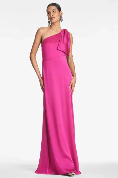 Sachin & Babi Chelsea Gown In Dragonfruit