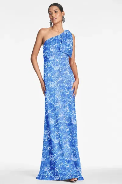 Sachin & Babi Chelsea Gown In Mediterranean Blooms