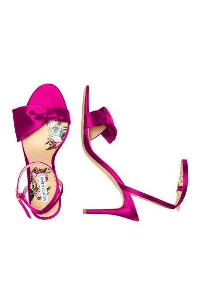 Sachin & Babi Chelsea Obi-bow Open Toe In Pink