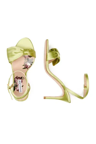 Sachin & Babi Chelsea Obi-bow Open Toe In Green