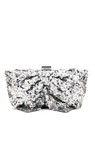 Sachin & Babi Cupids Clutch Bag In Metallic