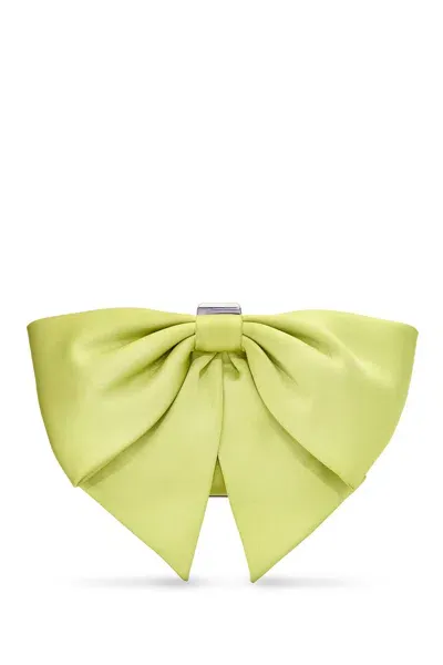 Sachin & Babi Cupids Clutch In Electric Lime