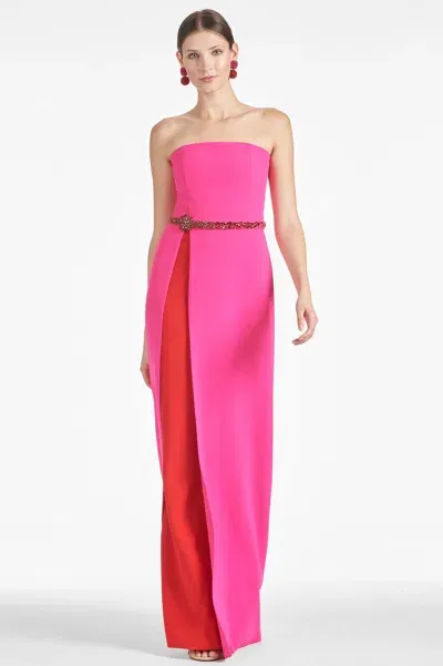 Sachin & Babi Daniella Gown In Pink