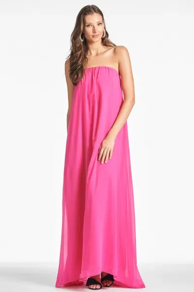 Sachin & Babi Delfina Gown In Think Pink