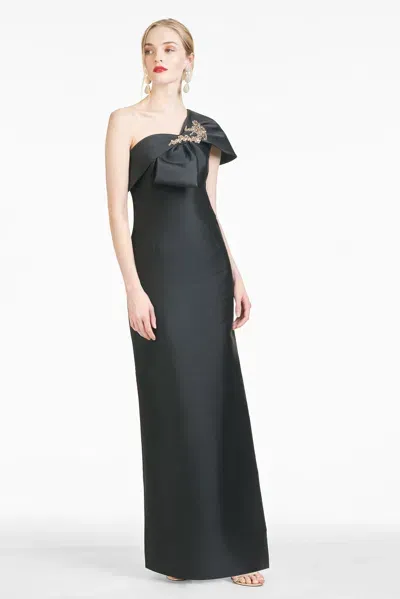 Sachin & Babi Ines Gown In Black