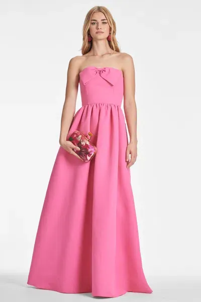 Sachin & Babi Isabeau Gown In Pink