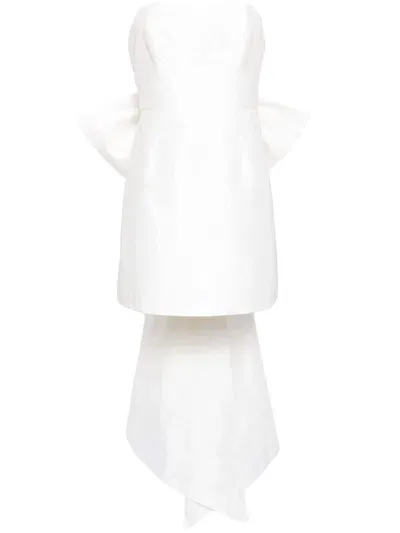 Sachin & Babi Kaia Bow-detail Minidress In White