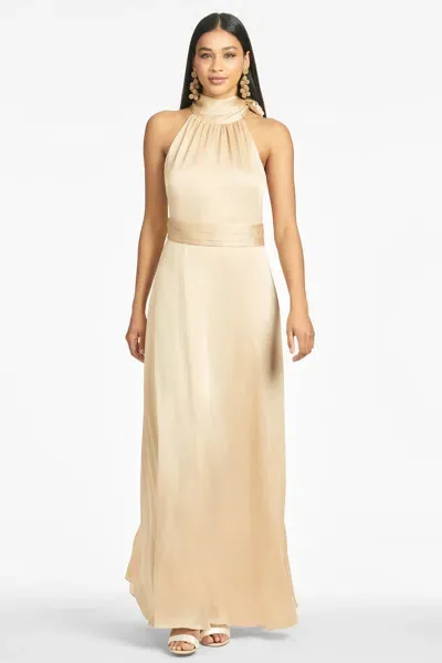 Sachin & Babi Kayla Gown In Brown