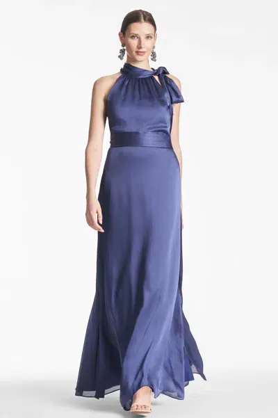 Sachin & Babi Kayla Gown In Blue