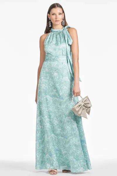 Sachin & Babi Kayla Gown In Green