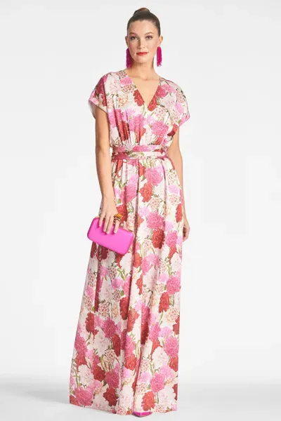 Sachin & Babi Leah Gown In Pink