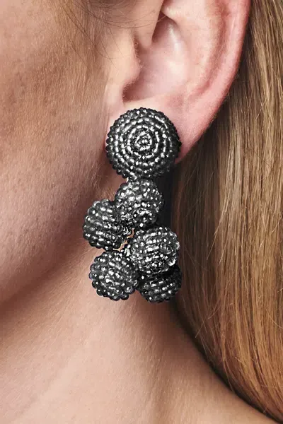 Sachin & Babi Mini Coconuts Earrings In Silver