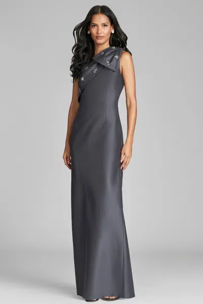 Sachin & Babi Olivia Gown In Charcoal